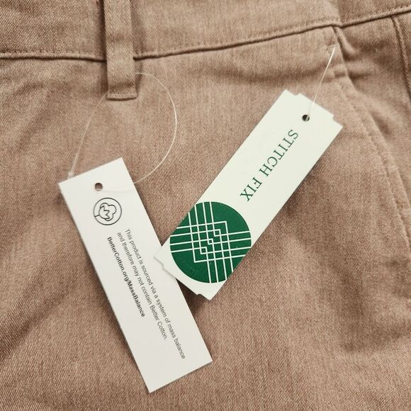 Hawker Eye for Stitch Fix Heather Essential Wash‎ Twill Shorts 34 x 11 - Picture 2 of 7